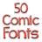 icon Comic Fonts 50(Font comici Message Maker Font) 3.23.0