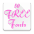icon Free Fonts 50 Pack 6(Creatore di messaggi) 3.23.0