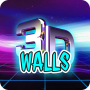 icon 3D Walls(Pareti chiare - Pacchetto sfondi Pacchetto
)