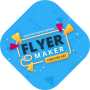 icon com.morroccandevelopers.flyermaker.poster(Flyer Maker, Poster Maker, Banner pubblicitario, Card Maker
)