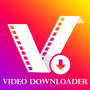 icon Video Downloader(VidMedia Video Downloader - Lettore video HD - 4K
)