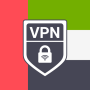 icon VPN UAE: Unlimited VPN in UAE (VPN Emirati Arabi Uniti: VPN illimitata negli Emirati Arabi Uniti)