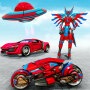 icon Angel Robot Speed Hero(Flying Robot Car Game 2021 – Flying Superhero game
)