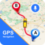 icon GPS Maps Navigation Live Map(Mappe GPS Navigazione Mappa live)