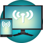 icon Wireless Connector(Connettore TV wireless ( mirroring dello schermo)
)