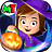 icon Haunted House(My Town Halloween - Gioco di fantasmi Sfondo) 7.00.04