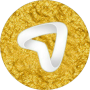 icon تلگرام طلایی اصلی بدون فیلتر (l'originale Golden Telegram senza filtro,)