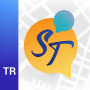 icon Social Traffic: Car App & Live (Traffico sociale: App per auto e live)