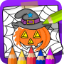 icon Halloween Coloring Book (Halloween Coloring Book
)