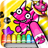 icon com.ssbooks.colorbook_kr_googlemarket(Pink Phong! Coloring gioco) 27