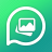 icon Gallery for WhatsApp(Status Saver - Gallery Cleaner) 1.4