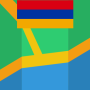 icon Armenia Map(Armenia Mappa offline
)