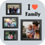 icon Family photo editor & frames (Editor di foto di famiglia e cornici)