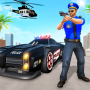 icon Police Car Chase Shooting Game
