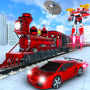 icon Flying Train Robot(Flying Train Robot Car Games)