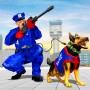 icon Police Dog Shopping Mall Crime(Cane poliziotto Centro commerciale Crime
)