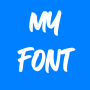 icon MyFont(MyFonts - Fontmaker per Android
)