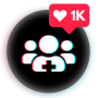 icon Tik Booming(TIkboom-Get Tiktok followers Mi piace veloce
)