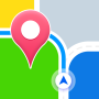 icon GPS Route Maps & Navigation (Mappe e navigazione GPS per
)