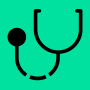 icon Stethoscope(STETOSCOPIO, TELEMED, MHEALTH
)