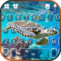 icon Diving Sea Turtle(Immersioni subacquee Tartarughe marine Sfondo della tastiera
)