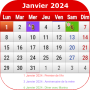 icon com.agus.french.calendario(Calendario francese 2024)