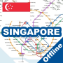 icon SINGAPORE METRO AND TRAVEL GUIDE(METRO DI SINGAPORE E GUIDA DI VIAGGIO)