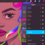 icon Procreate(Paint and draw Pro Editor walkthrough
)