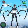 icon Black Spider Rope Hero(Black Spider Rope Hero Vice City Gangster Fighting
)