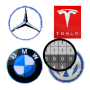 icon Cars Logo Pixel Art Coloring (Auto Logo Pixel Art Coloring)