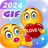 icon Love Emoji GIF Sticker 2024(Amore Emoji GIF Adesivo 2024) 5.4