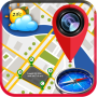 icon GPS Map Camera & Compass (Mappa GPS Fotocamera e bussola)