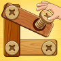 icon Wood Nuts: Screw Puzzle(dadi in legno: puzzle a vite)