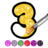 icon Numbers Coloring(Numero ABC da colorare per bambini) 4.8