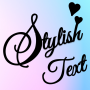 icon Stylish Text- Letter Style Art (Testo elegante - Arte in stile lettera Ricariche crittografiche)