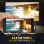 icon Sax HD Video Projector Simulator(Simulatore di videoproiettore HD
)