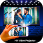 icon HD Video Projector simulator and video projection(Simulatore di videoproiettore HD
)