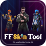 icon FFF: FF Skin Tool, Elite pass Bundles, Emote, skin (FFF: strumento skin FF, bundle pass Elite, emote, skin
)
