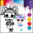 icon Lol Dolls Coloring Book(glitter Lol Doll colorazione
) 2.0