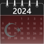 icon turkey calendar 2024 (Calendario Turchia İmsakiye 2024)