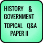 icon HISTORY AND GOVERNMENT TOPICAL QUESTIONS(Storia e governo QA PP2)