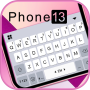 icon Phone 13 Pink(Telefono 13 Pink Keyboard Background
)