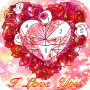 icon Heart Color(Heart Coloring Games offline, Dipingi per numero gratis
)