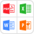 icon com.office.editor.document.word.pdf.reader.hwp(Ufficio documenti: Leggi e firma
) 9.9