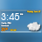 icon Digital clock & world weather widget theme pack 1(Tema meteorologico dellorologio digitale 1) 1.6