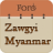 icon Zawgyi Myanmar Fonts Free(Zawgyi Myanmar Caratteri) 14.0