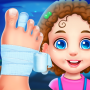 icon Nail foot doctor hospital game (Gioco dell'ospedale del medico del piede del chiodo)