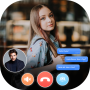 icon Video Call Advice and Live Chat with Video Call(Consigli per videochiamate e chat dal vivo con
)