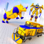 icon Train Robot Rhino Transformation(Ultimate Train Robot Simulator
)
