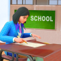 icon School Game(High School Teacher Simulator: School Life Games
)